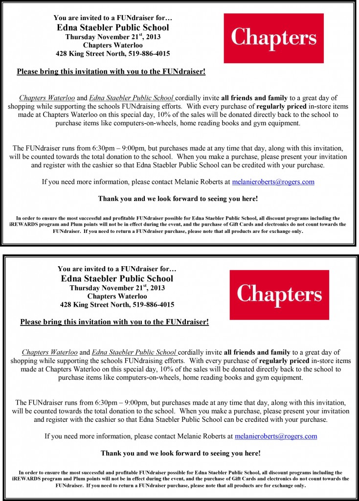 Chapters Fundraiser Invite-Edna Staebler-2